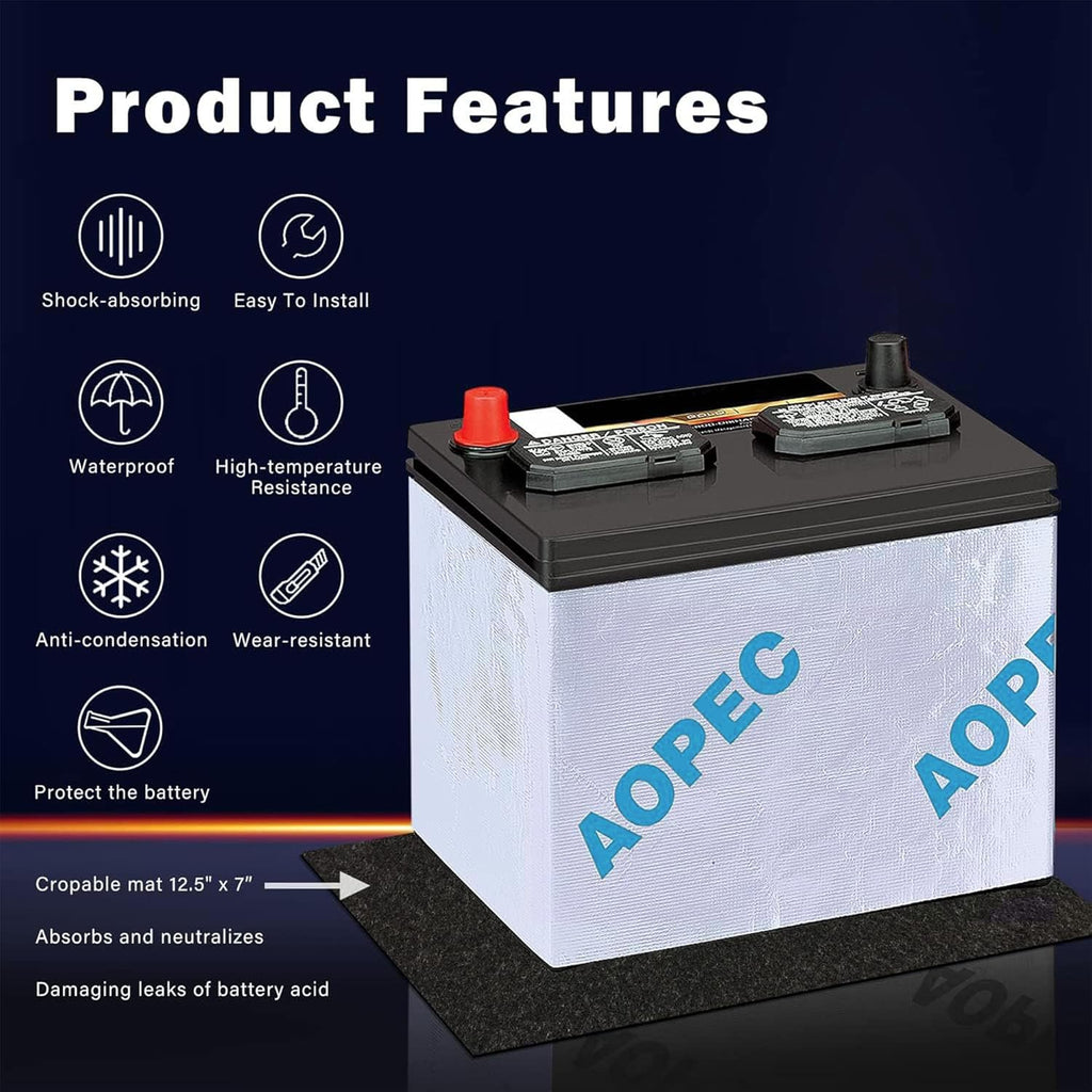 Universal Car Battery Insulation Kit 